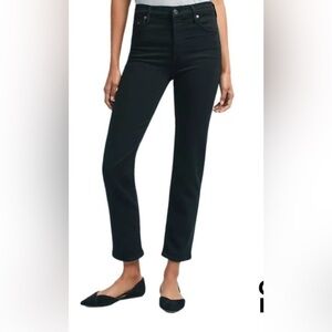 Citizens of Humanity - Cara High Rise Cigarette Ankle Jeans In Black Sz 29